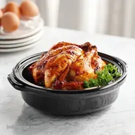 Roast Chicken in Roaster Oven Recipe: 6 Serving Golden Bird