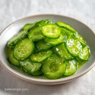 English Cucumber Pickles for 2 Servings