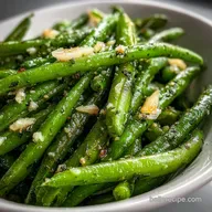 Frozen Green Bean Recipe with Garlic and Butter: Snappy Texture