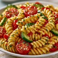 Garden Veggie Pasta Salad in 20 Minutes