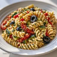 GF Cold Pasta Salad in 30 Minutes