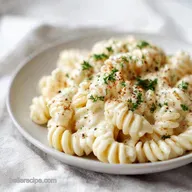 Homemade White Pasta Sauce Recipe for 4 Servings