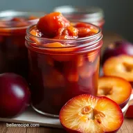 My Jewel-Toned plum jam recipe: Taste Autumn Sunshine