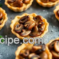 Justalittlebite recipes: 5 Easy Mini Savory Mushroom Tartlets!