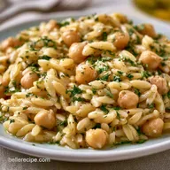 Lemon Chickpea Pasta Salad for 6 Servings