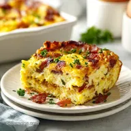 Breakfast Casserole Recipe with Hash Browns