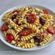 Mediterranean Cold Pasta Salad Meal Prep