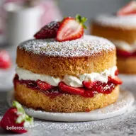 Mini Sponge Cake Recipe in 35 Minutes