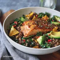 PCOS Friendly Recipe with Salmon and Quinoa in 30 Minutes