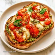Caprese Sandwich with Basil Pesto