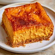 Pumpkin Bars Cheesecake for 16 Bars