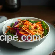 Rainbow Bowl Noodles: Your Speedy Weeknight Winner!