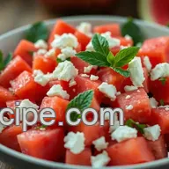 Easy & Refreshing Watermelon Feta Salad with Mint: My Summer Staple