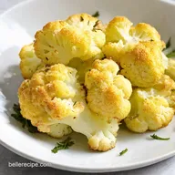 Easy Baked Cauliflower with Parmesan Herbs