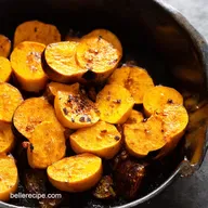 MapleBalsamic Roasted Delicata Squash Autumn Delight