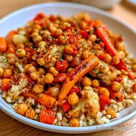 Roasted Vegetable Bowl in 45 Minutes