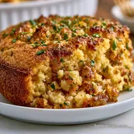 Savory Cornbread Stuffing for 12