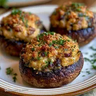 Stuffed Mushrooms in 40 Minutes