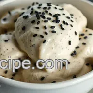 Deliciously Creamy Black Sesame Seed Ice Cream: A Must-Try Treat