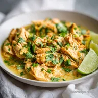 Slow Cooker Cilantro Lime Chicken: Tender Meal for 6 Servings