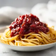 Meat Spaghetti Sauce with Ground Beef