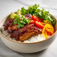 Cuban Recipe with Slow Roasted Pork with Crispy Skin