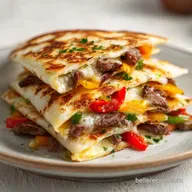 Steak Fajita Quesadillas in 25 Minutes