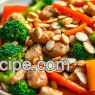 How to Make the Best Stir-Fry Chicken with Chopped Almonds!