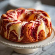 Strawberry Earthquake Cake in 55 Minutes