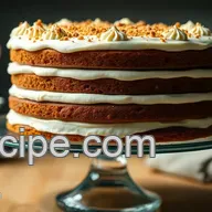 Stunning Layered Cake on a Glass Cake Stand: A Show-Stopping Delight
