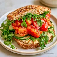 The Ultimate Veggie Sandwich in 14 Min