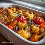 Vegan Casserole Recipe with Roasted Vegetables: Oven-Only Method