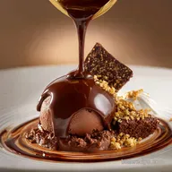 Chocolate Ice Cream: Rich, Velvet Dark Custard (Cr&egrave;me Anglaise Base)