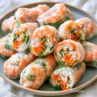 Fresh Spring Rolls with Shrimp