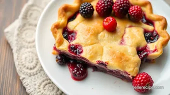 Bake Sweet Goumi Berry Pie in 75 Minutes recipe card