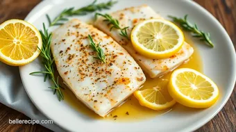 Baked Corbina with Zesty Lemon Delight