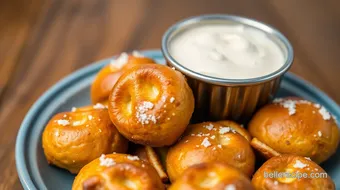 Boiled Pretzel Bites with Crunchy Chips