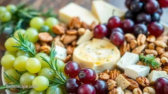 Create a Festive Grape Cheese Platter