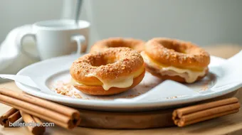 Fried Churro Cronuts with Sweet Cinnamon