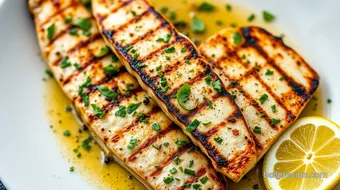 Grilled Corbina with Herby Marinade