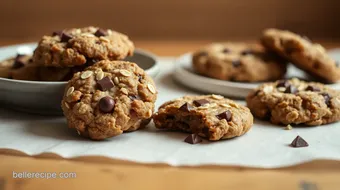 No-Bake Oatmeal Cookies with Chocolate Goodness