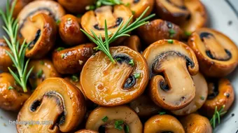 Quick Sautéed Baby Bella Mushrooms Delight