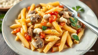 Sautéed Pasta Weesie in Creamy Sauce