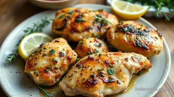 Sear Garlic Herb Chicken for Quick Flavor