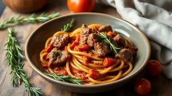 Sear Lamb Ragu with Fresh Rosemary