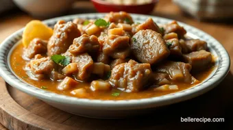 Simmered Beef Tripe Traditional Menudo