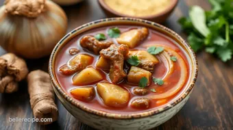 Simmered Menudo Soup - Hearty Comfort Dish