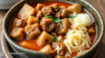 Slow Cooked Menudo - Hearty Comfort Dish