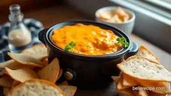 Slow Cooker Buffalo Chicken Dip - Cheesy Goodness