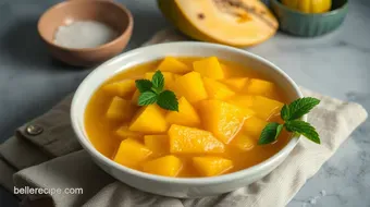 Sweet & Easy Mango Syrup: A Tropical Delight You’ll Love recipe card
